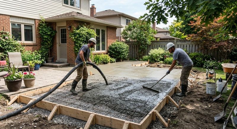 Concrete Patio Installation Service